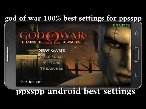 Best ppsspp settings for god of war ghost of sparta android
